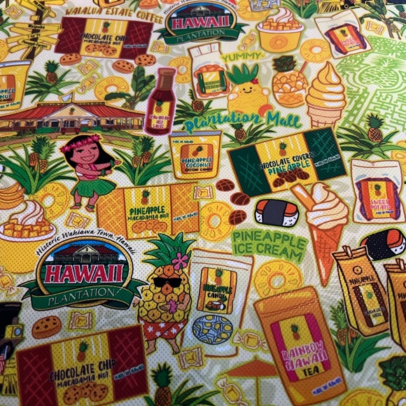 DOLE PLANTATION Hawaii Reusable Shopping Tote Bag - Picture 3 of 4